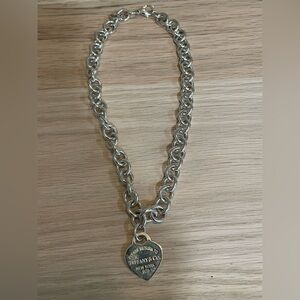 Tiffany & Co. Return to Tiffany Necklace Heart Tag